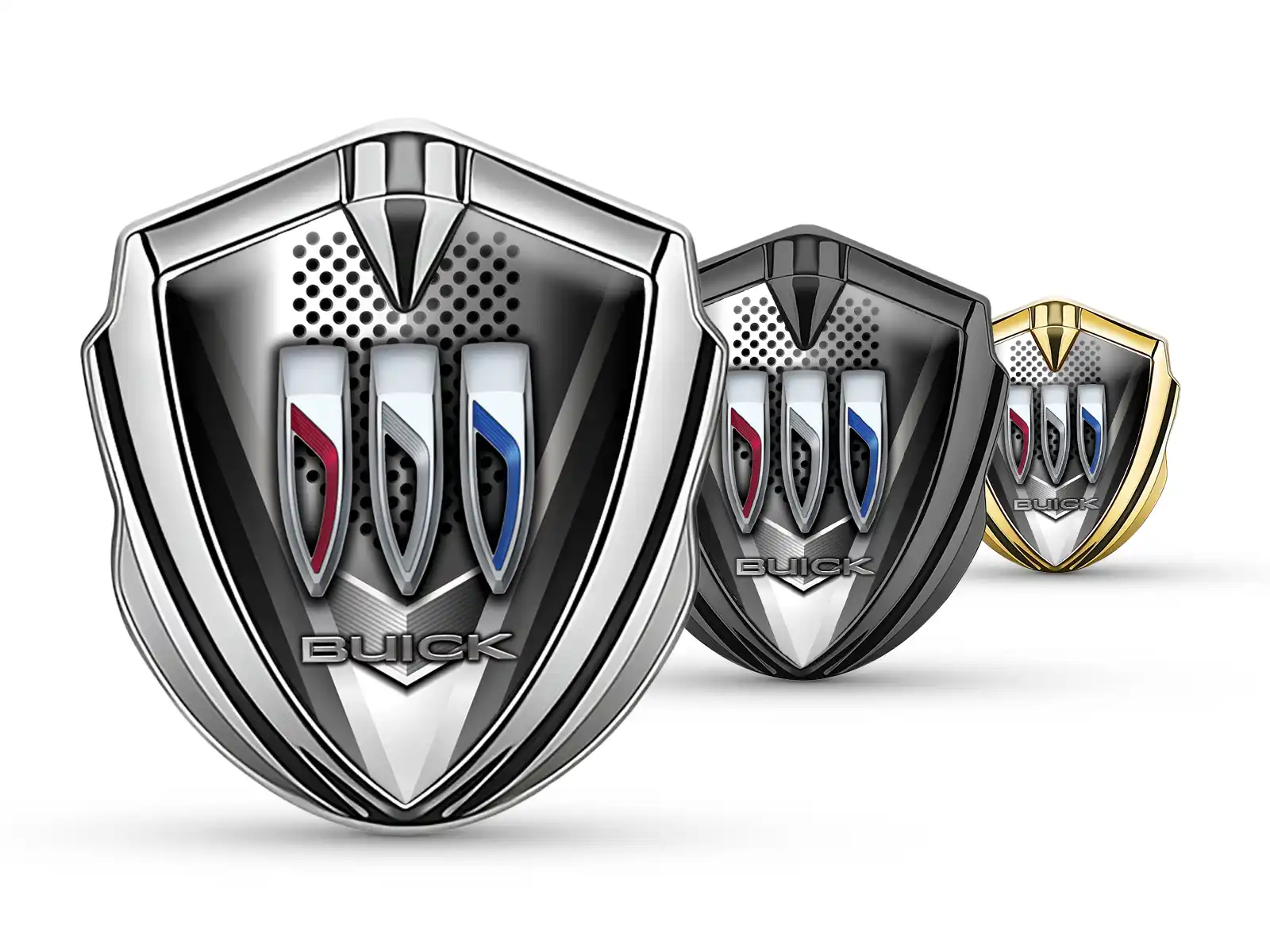 Buick 3D Emblem Abzeichen Sportlicher Stil Hochwertig 3D